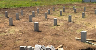 Фундамент на забивных жб сваях под ключ в Гагарине - фундамент из забивных железобетонных свай цена от 3123 руб/м2