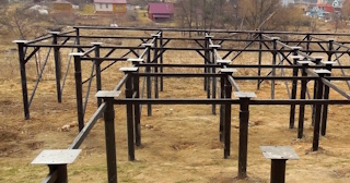Свайный фундамент под ключ цена с установкой в Гагарине от 512 рублей/м2| установка свайного фундамента под дом под ключ недорого